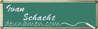 Ivan Schacht Visitenkarte